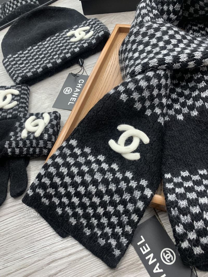 Chanel Caps Scarfs